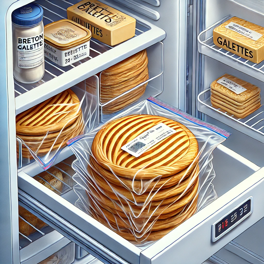 Peut-on congeler des galettes bretonnes