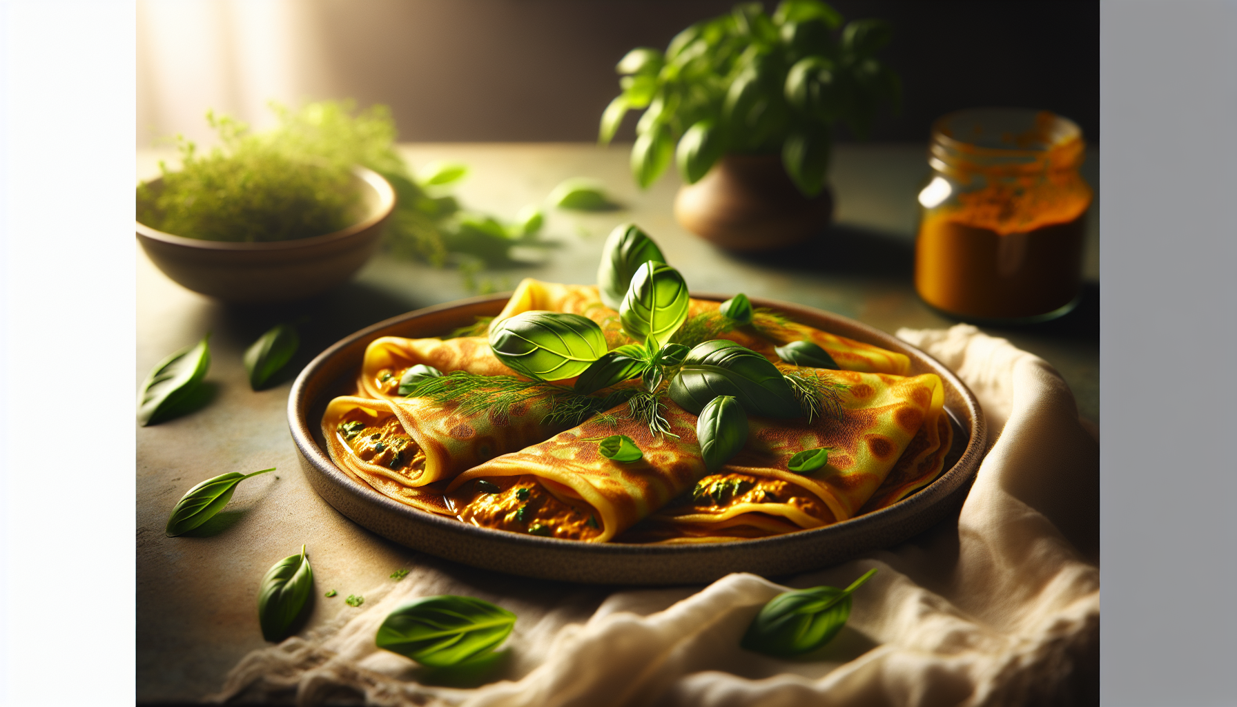 découvrez la recette savoureuse des crêpes au curry, un délice qui allie la légèreté des crêpes à l'épice parfumée du curry. idéales pour un repas original, elles sauront séduire vos papilles avec leur goût unique et leur texture parfaite. essayez-les dès aujourd'hui pour une expérience culinaire inoubliable !