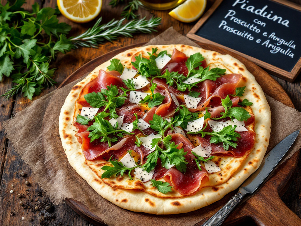 Recette de la crêpe italienne Piadina