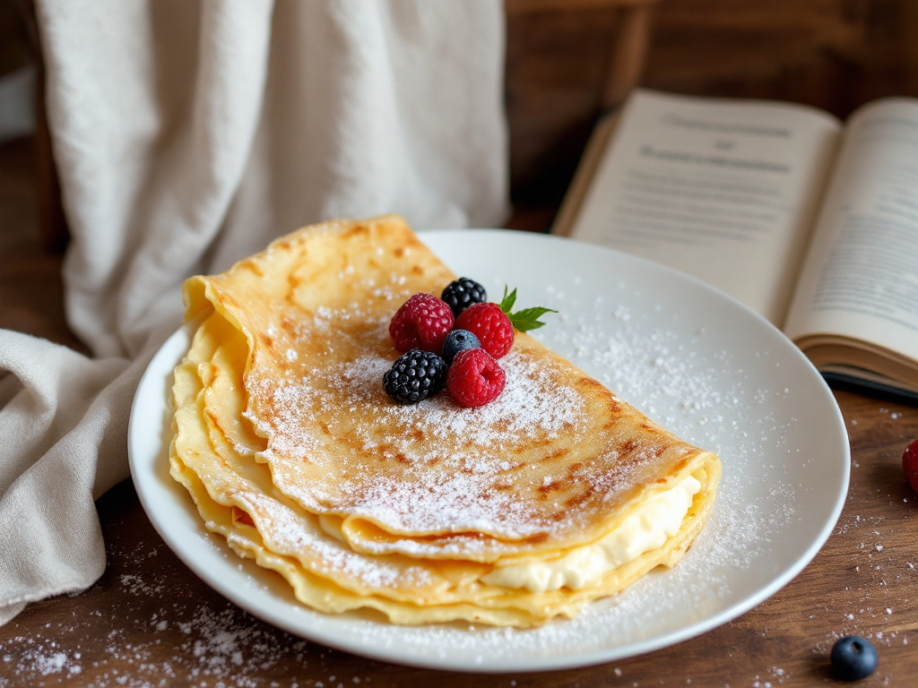 Recette de la crêpe au mascarpone